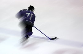 hockey player skating